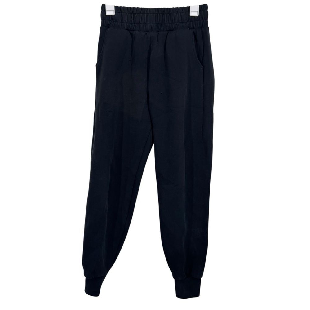 Alphalete Athletics Black High Waisted Tapered Leg Joggers
